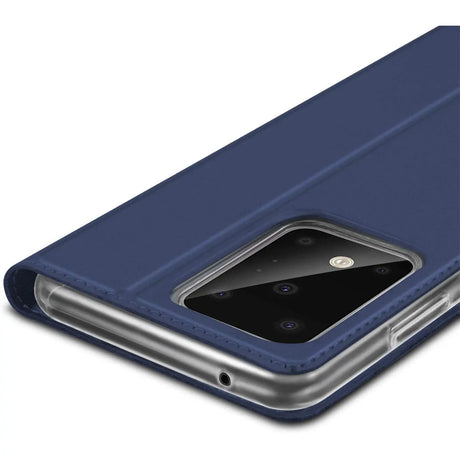 Magnetische Klapphülle für Samsung Galaxy S20 Ultra, schneller Zugriff