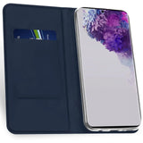 Magnetische Klapphülle für Samsung Galaxy S20 Ultra, schneller Zugriff