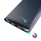 Magnetische Klapphülle für Samsung Galaxy S20 Ultra, schneller Zugriff