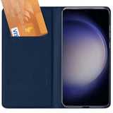 Magnetische Klapphülle für Samsung Galaxy S23 Plus, schneller Zugriff