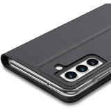 Magnetische Klapphülle für Samsung Galaxy S23, schneller Zugriff