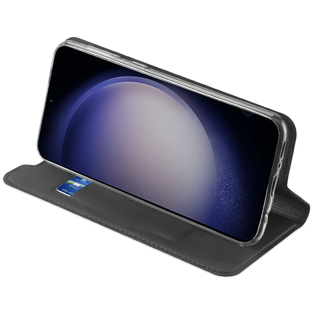 Magnetische Klapphülle für Samsung Galaxy S23, schneller Zugriff