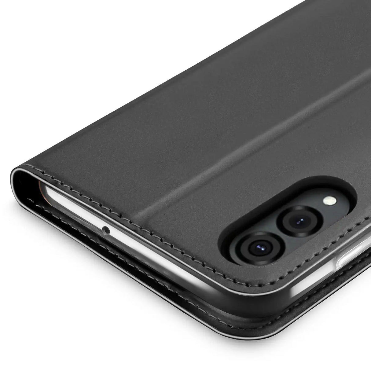 Magnetische Klapphülle für Samsung Galaxy S25 Edge, schneller Zugriff