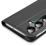 Magnetische Klapphülle für Samsung Galaxy S25, schneller Zugriff