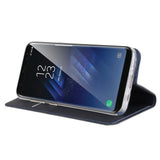 Magnetische Klapphülle für Samsung Galaxy S8 Plus, schneller Zugriff