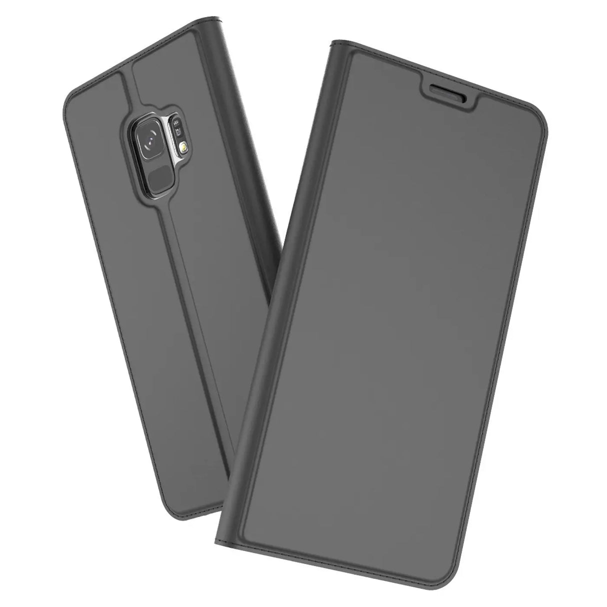 Magnetische Klapphülle für Samsung Galaxy S9, schneller Zugriff