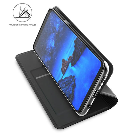 Magnetische Klapphülle für Samsung Galaxy S9, schneller Zugriff