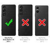 Magnetische Klapphülle für Sony Xperia 1 VI, schneller Zugriff