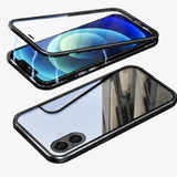 iPhone 16 - 360° Magnet Hülle mit Glas