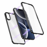 iPhone 16 Plus - 360° Magnet Hülle mit Glas