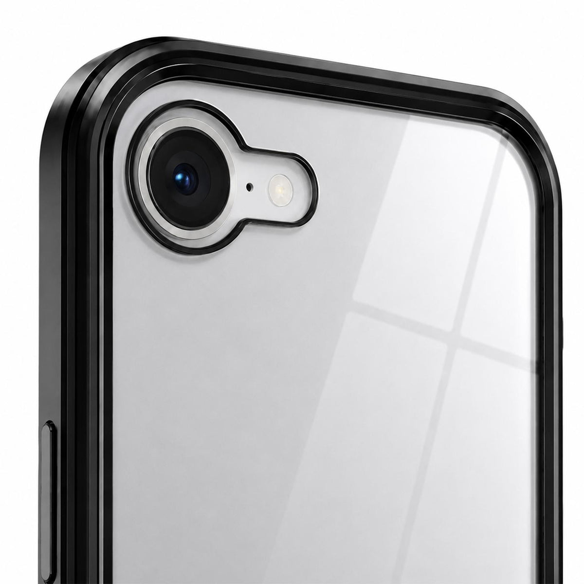 iPhone 16e - 360° Magnet Hülle mit Glas