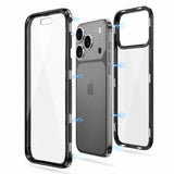 iPhone 18 Pro - 360° Magnet Hülle mit Glas