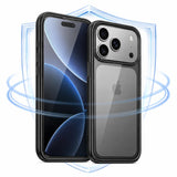 iPhone 18 Pro - 360° Magnet Hülle mit Glas