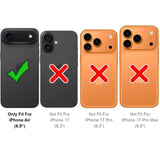 iPhone Air - 360° Magnet Hülle mit Glas
