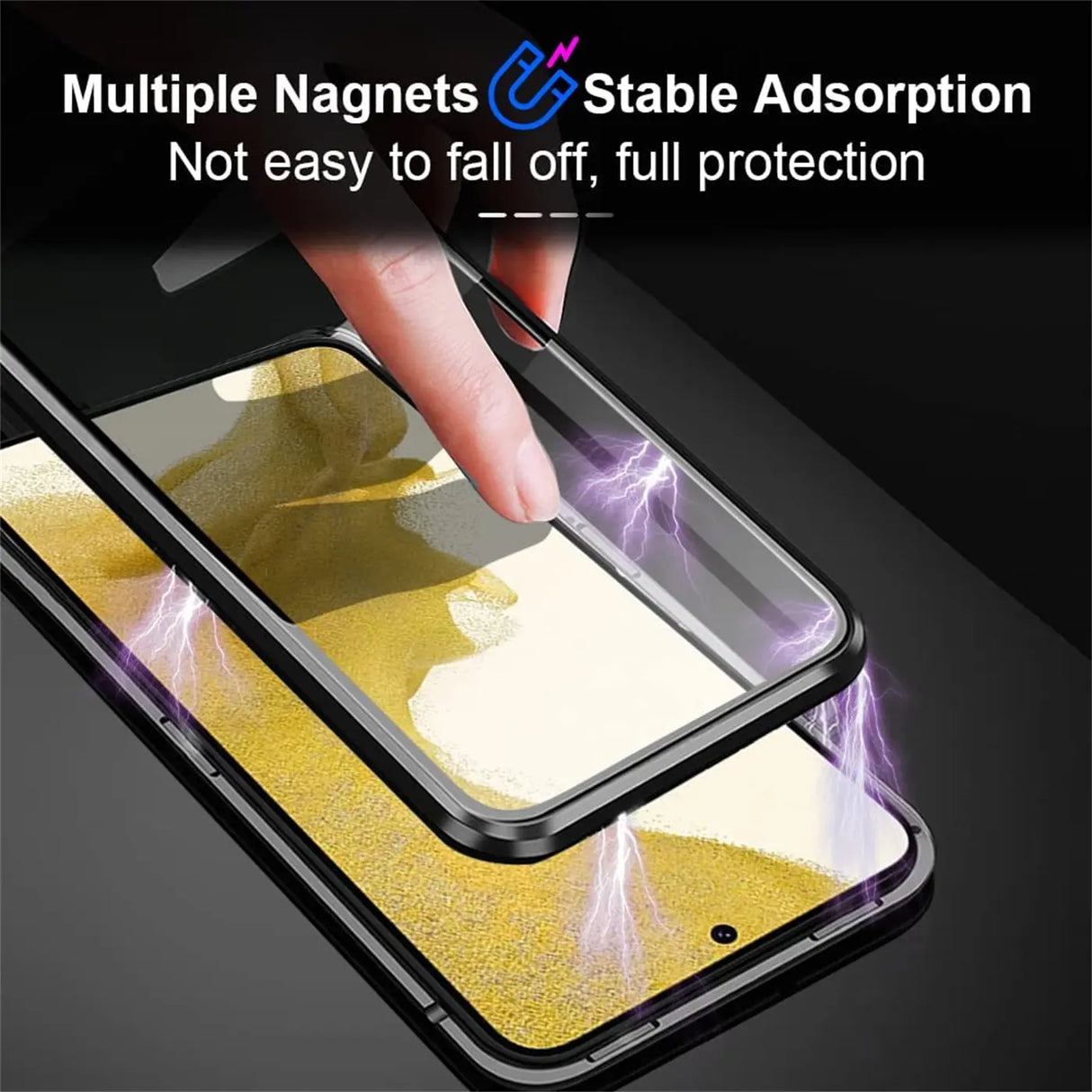 Samsung Galaxy S22 Plus Rundumschutz Handyhülle mit 360 Grad Schutz