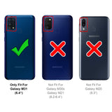Samsung Galaxy M31 vollständiger Handy-Schutz mit 360 Grad Hülle