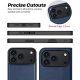 iPhone 18 Pro Max - MagSafe Klapphülle mit Kartenfach