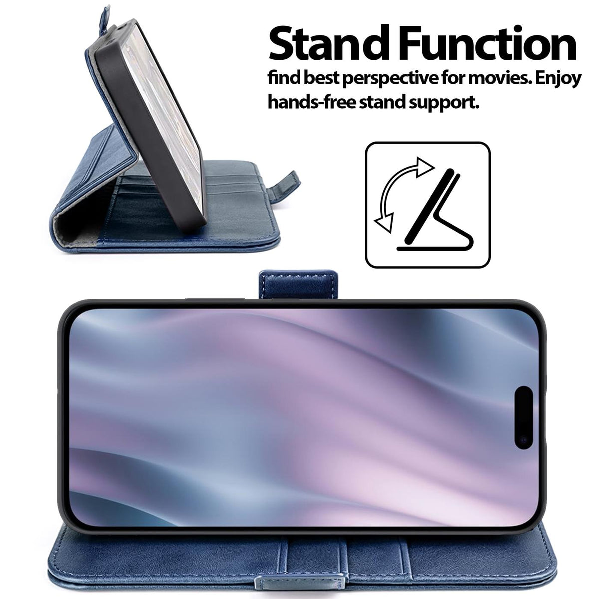 iPhone 18 Pro - Klapphülle mit RFID Schutz