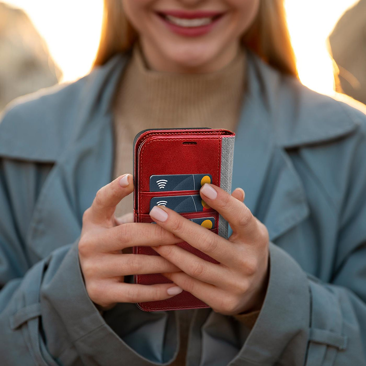 iPhone 18 Pro - Klapphülle mit RFID Schutz