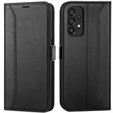 Samsung Galaxy A23 5G Klapphülle im Lederlook mit RFID Block in Schwarz