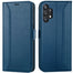 Samsung Galaxy A32 5G Klapphülle im Lederlook mit RFID Block in Blau