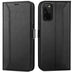 Samsung Galaxy S20 Plus Klapphülle im Lederlook mit RFID Block in Schwarz