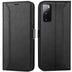 Samsung Galaxy S20 Klapphülle im Lederlook mit RFID Block in Schwarz