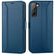 Samsung Galaxy S22 Plus Klapphülle im Lederlook mit RFID Block in Blau