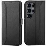 Samsung Galaxy S26 Ultra Klapphülle im Lederlook mit RFID Block in Schwarz
