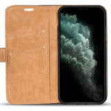 Elegante Klapphülle in Lederoptik für iPhone 11 Pro in Schwarz