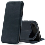 Robuste Klapphülle für Apple iPhone 17 Air mit Magnetverschluss in Blau