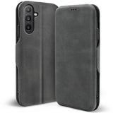 Robuste Klapphülle für Samsung Galaxy A13 5G / A04s mit Magnetverschluss in Grau