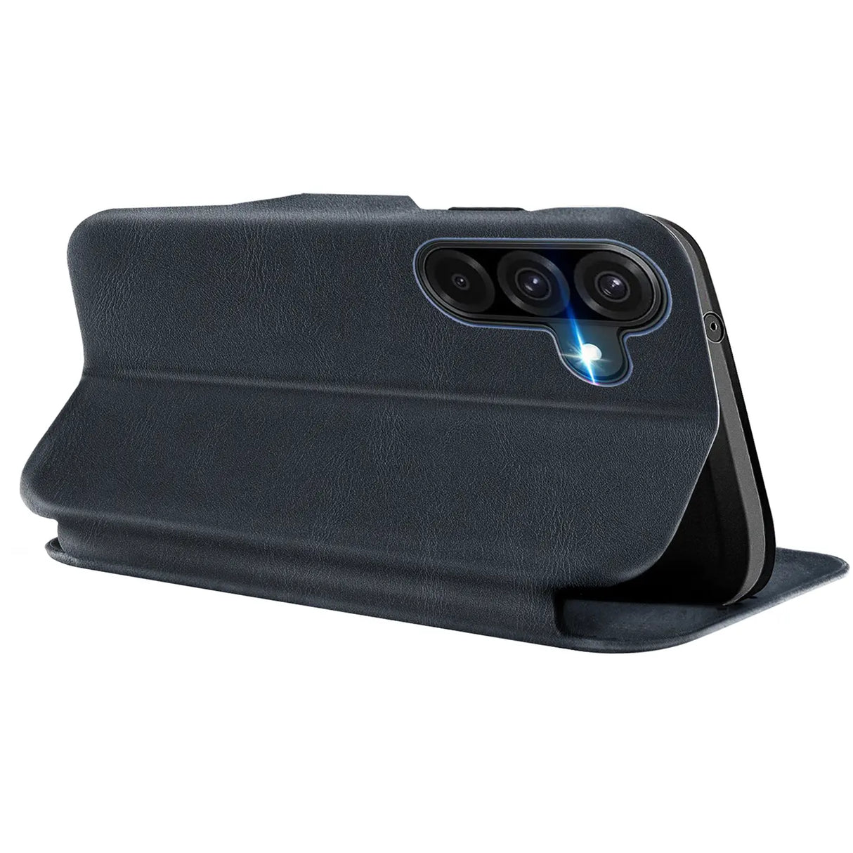 Robuste Klapphülle für Samsung Galaxy A17 5G mit Magnetverschluss in Blau