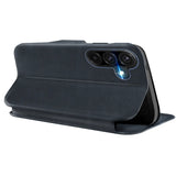 Robuste Klapphülle für Samsung Galaxy A17 5G mit Magnetverschluss in Blau