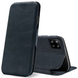 Robuste Klapphülle für Samsung Galaxy A22 5G mit Magnetverschluss in Blau