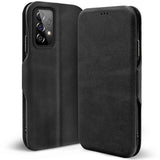 Robuste Klapphülle für Samsung Galaxy A53 5G mit Magnetverschluss in Schwarz