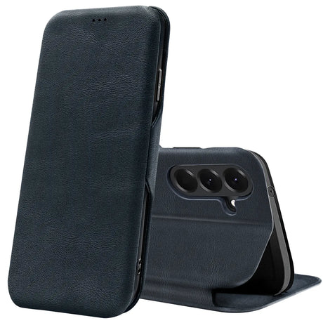 Robuste Klapphülle für Samsung Galaxy A57 5G mit Magnetverschluss in Blau