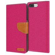 iPhone 7 Plus / 8 Plus Klapphülle im Jeanslook mit Karten- und Geldfach