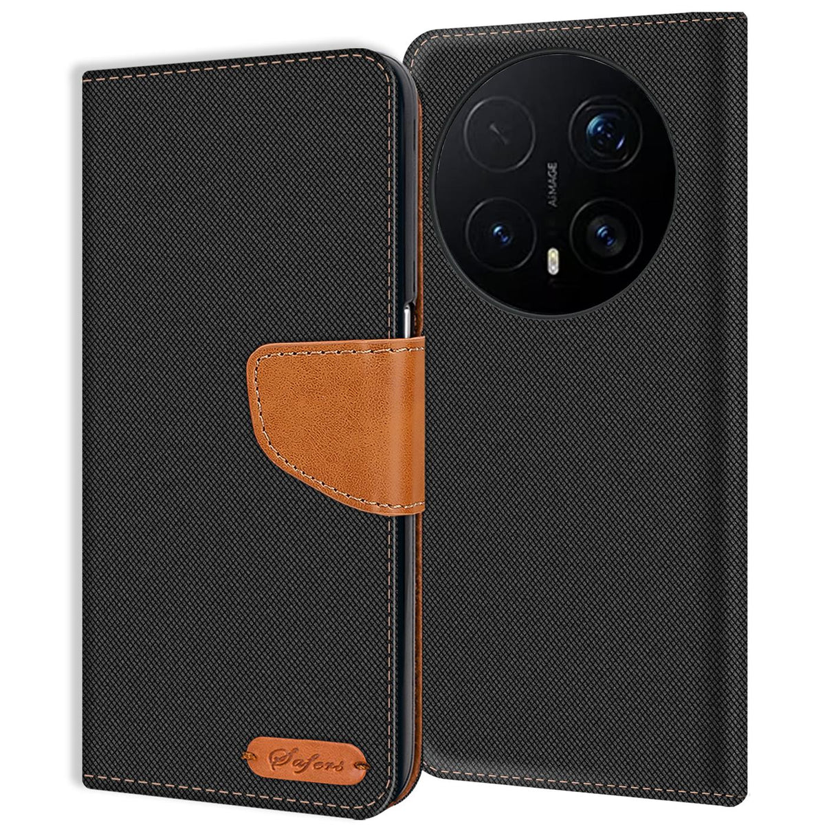 Honor Magic 8 Pro - Textil Klapphülle Kartenfach