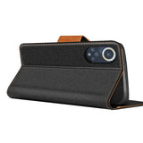 Huawei Nova 9 / Honor 50 Klapphülle im Jeanslook mit Karten- und Geldfach