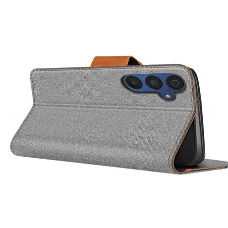 Samsung Galaxy A17 5G Klapphülle im Jeanslook mit Karten- und Geldfach