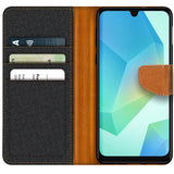 Samsung Galaxy A26 5G Klapphülle im Jeanslook mit Karten- und Geldfach