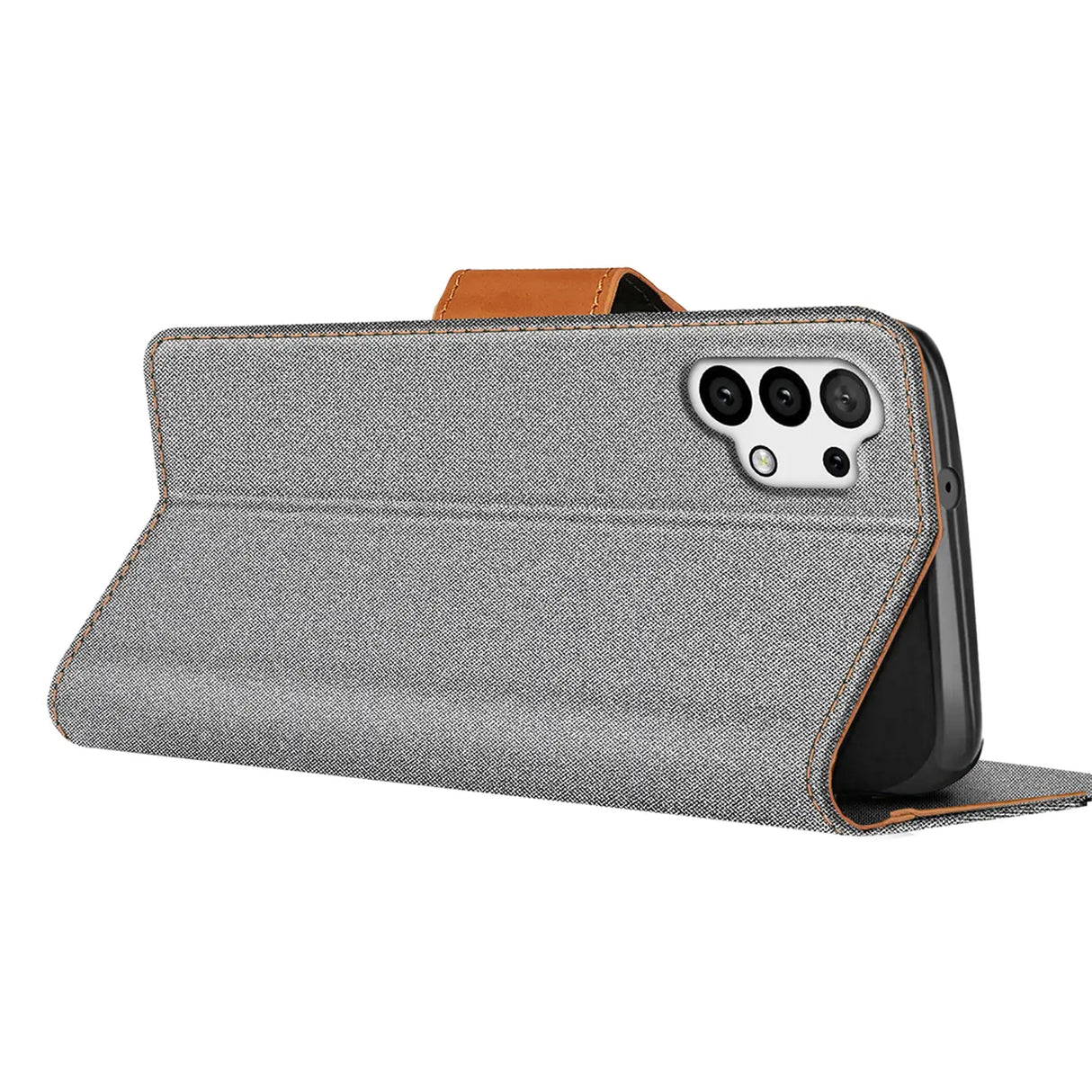 Samsung Galaxy A32 5G Klapphülle im Jeanslook mit Karten- und Geldfach