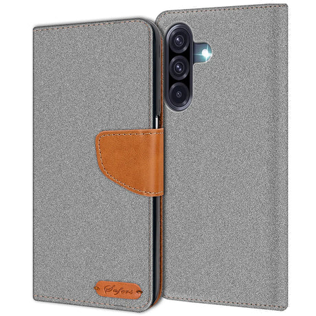 Samsung Galaxy A36 5G Klapphülle im Jeanslook mit Karten- und Geldfach