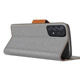 Samsung Galaxy A53 5G Klapphülle im Jeanslook mit Karten- und Geldfach