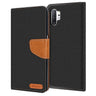 Samsung Galaxy Note 10 Plus - Jeanslook Klapphülle mit Kartenfach