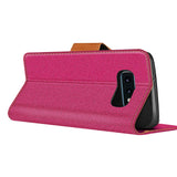 Samsung Galaxy S10E Klapphülle im Jeanslook mit Karten- und Geldfach