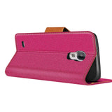 Samsung Galaxy S4 Klapphülle im Jeanslook mit Karten- und Geldfach