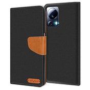 Xiaomi 13 Lite Klapphülle im Jeanslook mit Karten- und Geldfach