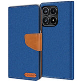 Xiaomi 17 - Textil Klapphülle Kartenfach